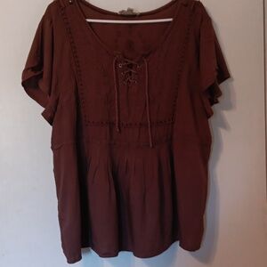 VAC  Nine West American Collection Blouse Size XL